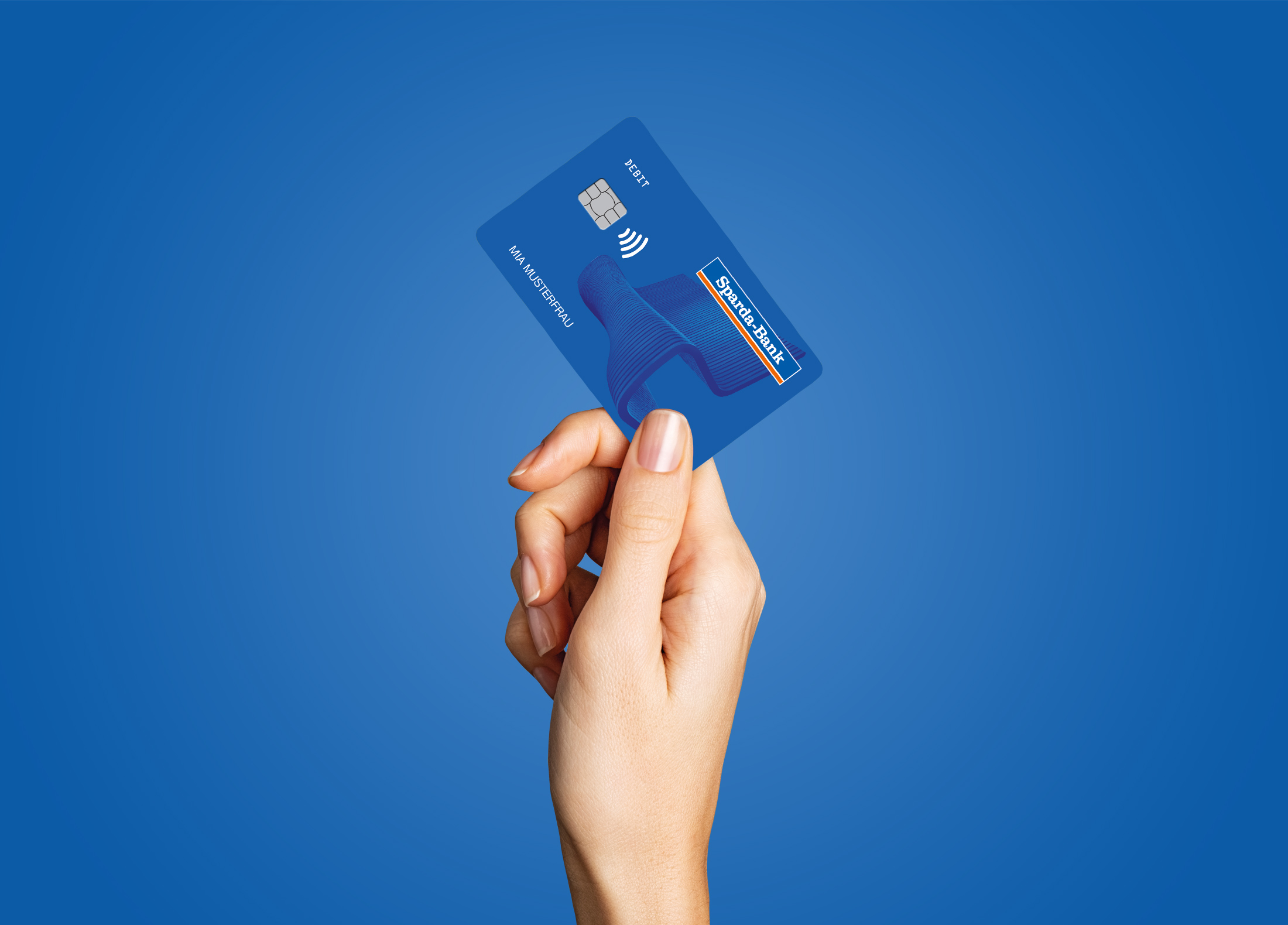 Kartengestaltung der Sparda Debit Mastercard